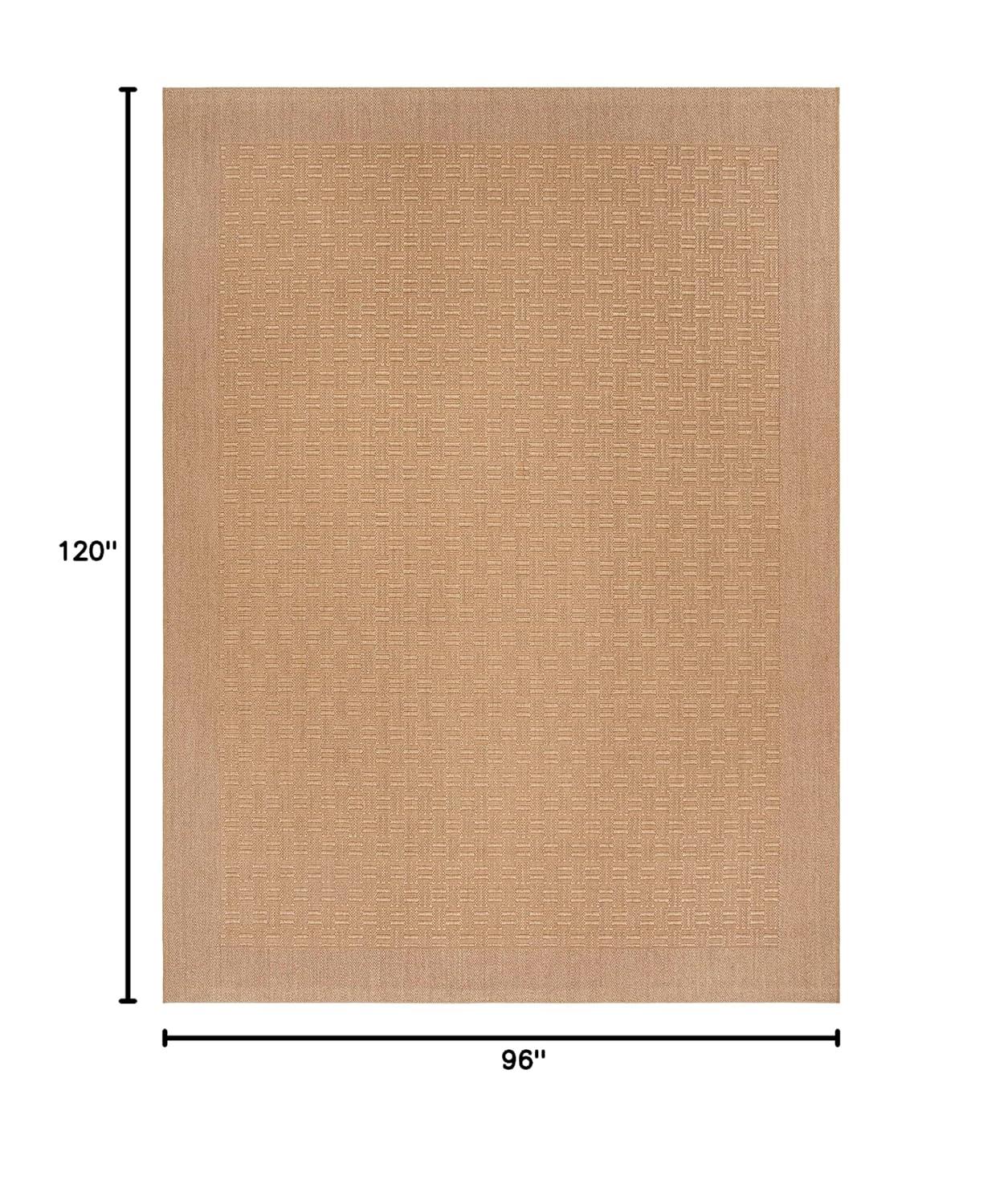 Palm Beach PAB359 Power Loomed Area Rug - Maize - 8'x10' - Safavieh.