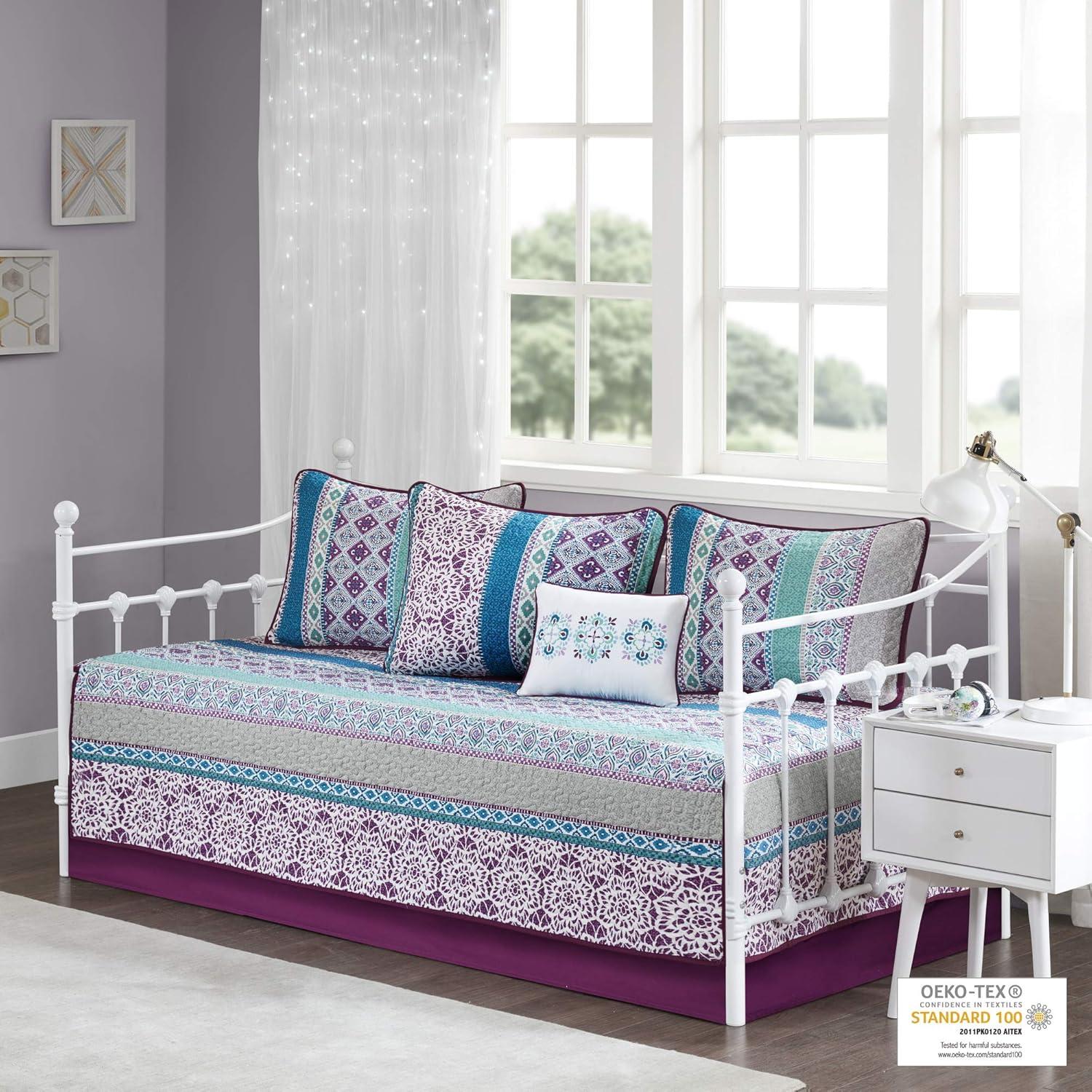 Joni 6 Piece Boho Reversible Daybed Set