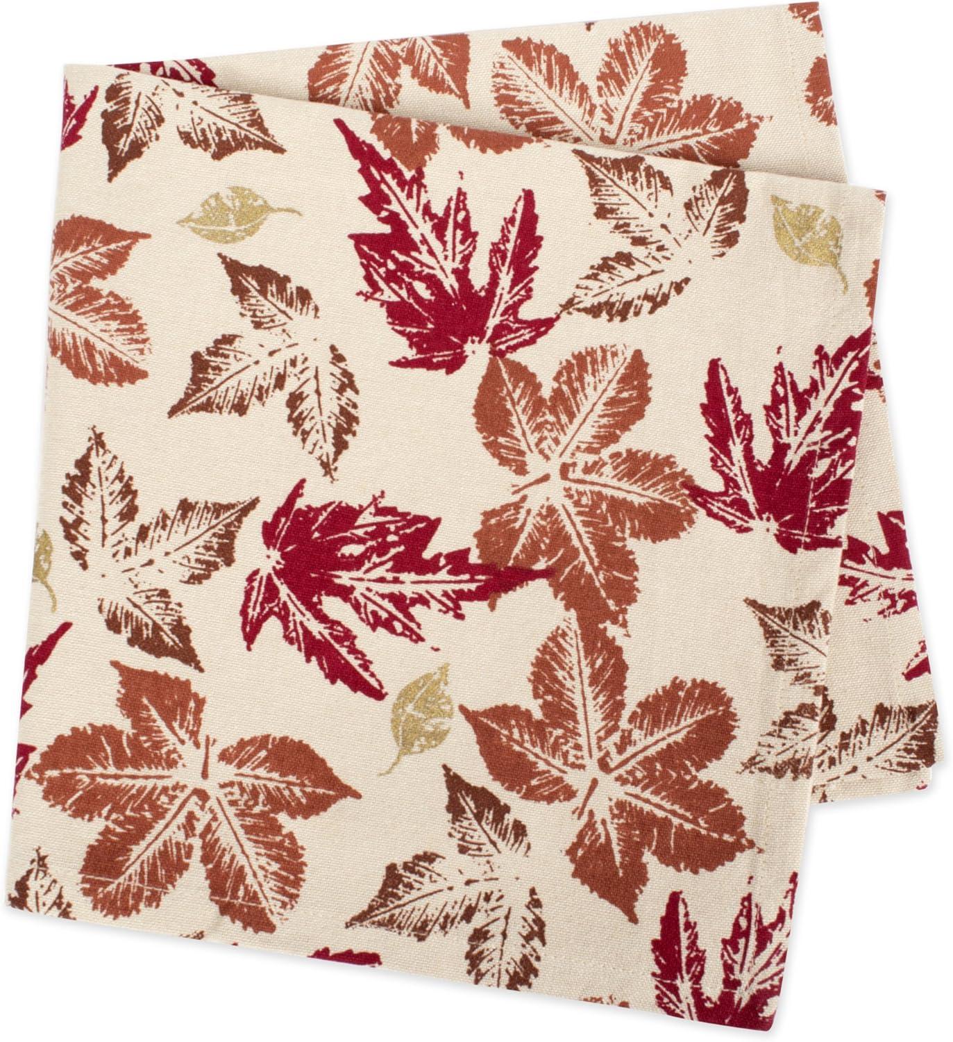 Rustic Leaves Napkin (Set of 6)