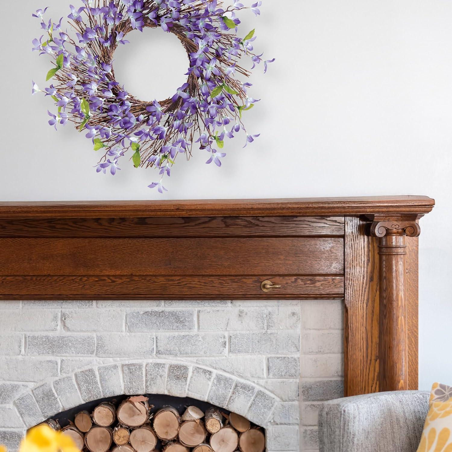 Primrue Faux 22'' Wreath