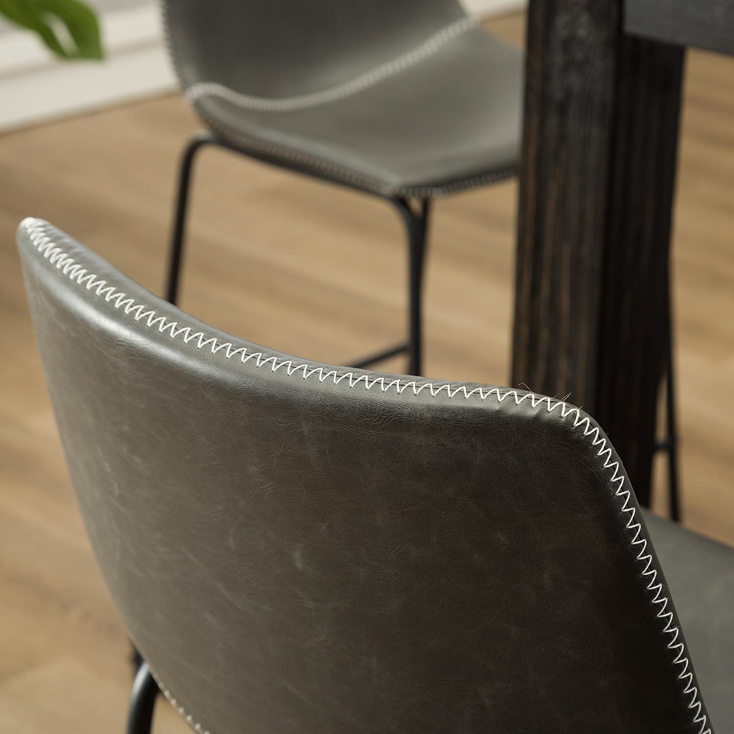 Roundhill Furniture Lotusville 7 Piece Bar Height Pub Table Set