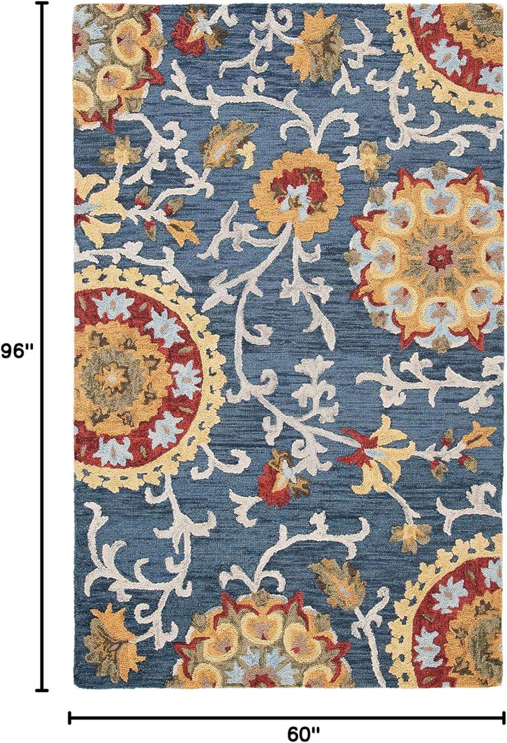 Blossom BLM401 Hand Tufted Area Rug  - Safavieh