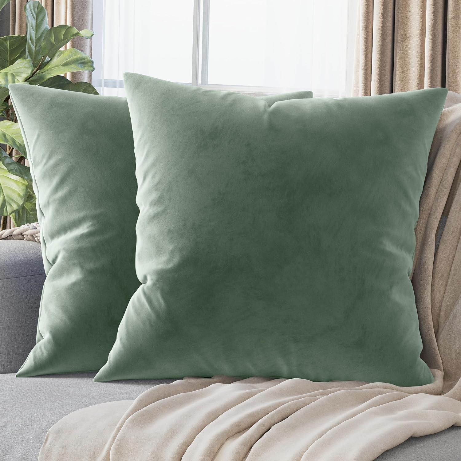 Velvet Reversible Pillow Cover (Set of 2)