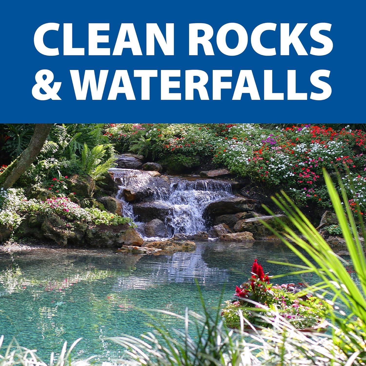 The Pond Guy Oxy-Lift Defense Powder Scum & Stain Treatment for Waterfalls, Rocks & Fountains, 2 Pound