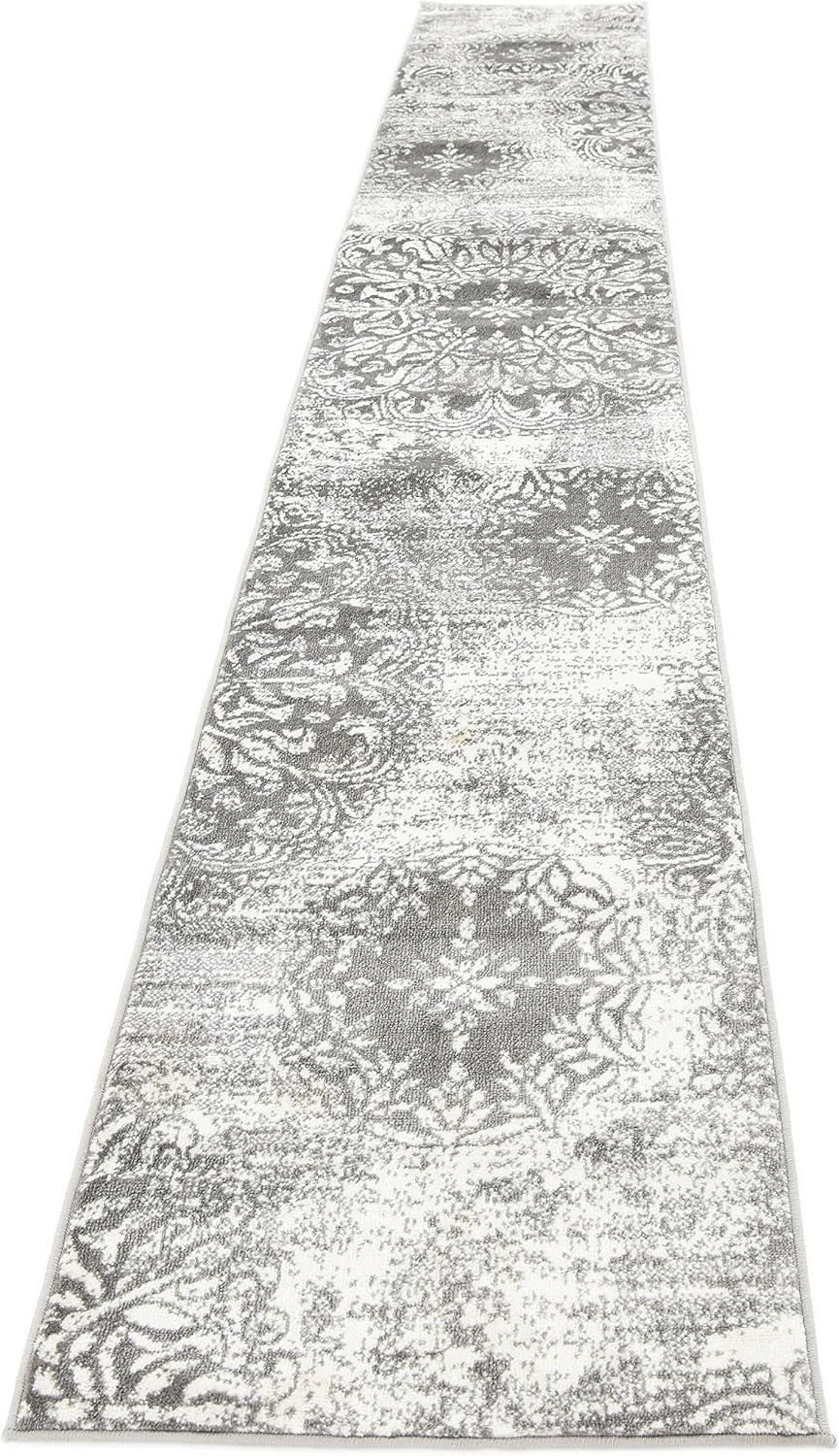 Unique Loom 2' 0 x 13' 0 Sofia Grand Gray Area Rug
