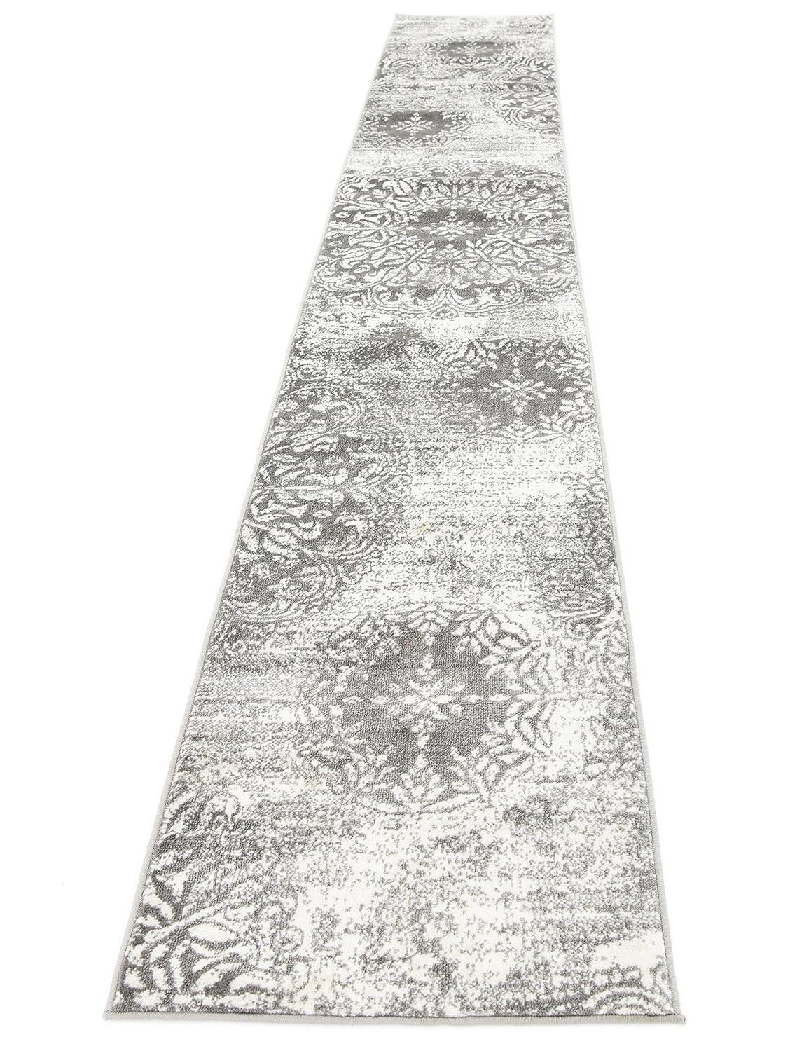 Unique Loom 2' 0 x 13' 0 Sofia Grand Gray Area Rug