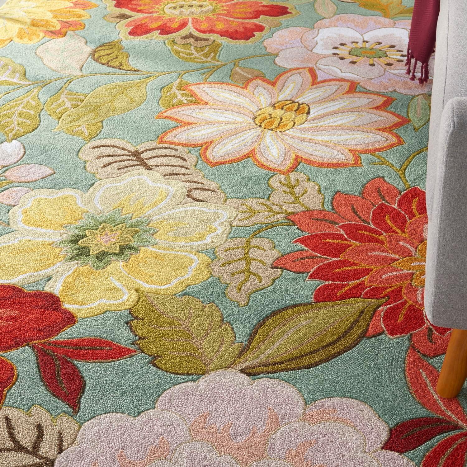 Nourison Fantasy Blooiming Floral Area Rug