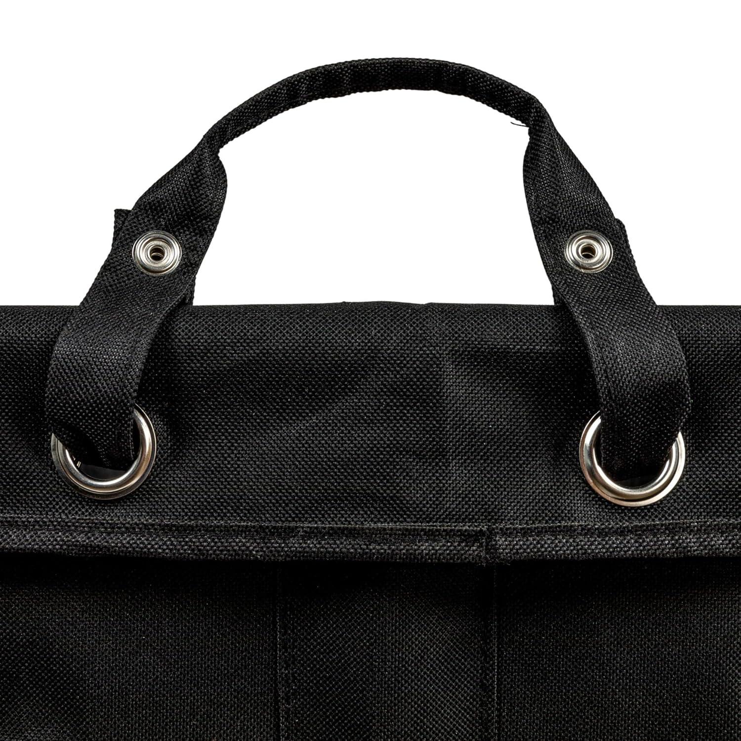 Household Essentials Rolling Laundry Hamper with Handles