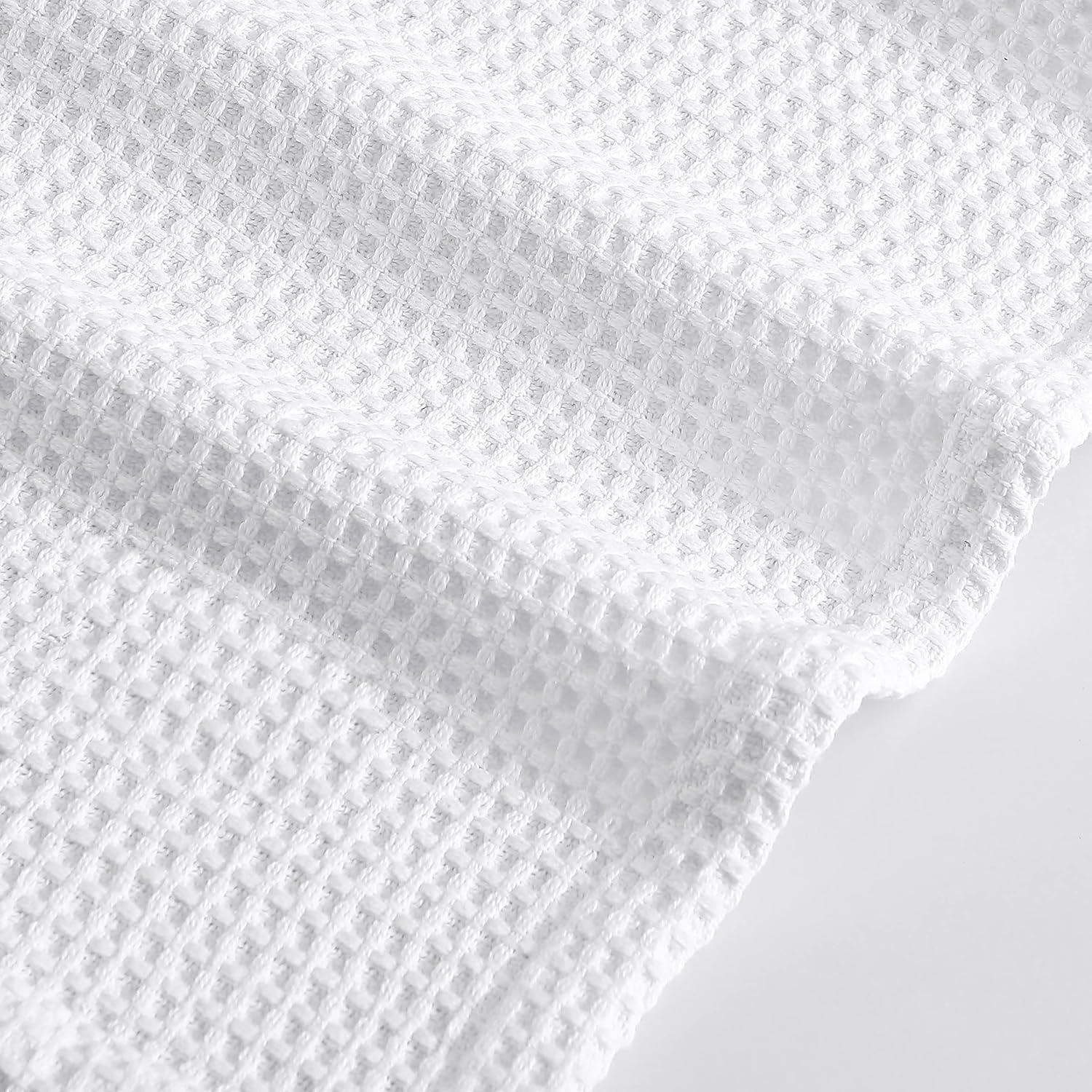 Vera Wang Waffleweave Cotton Blanket