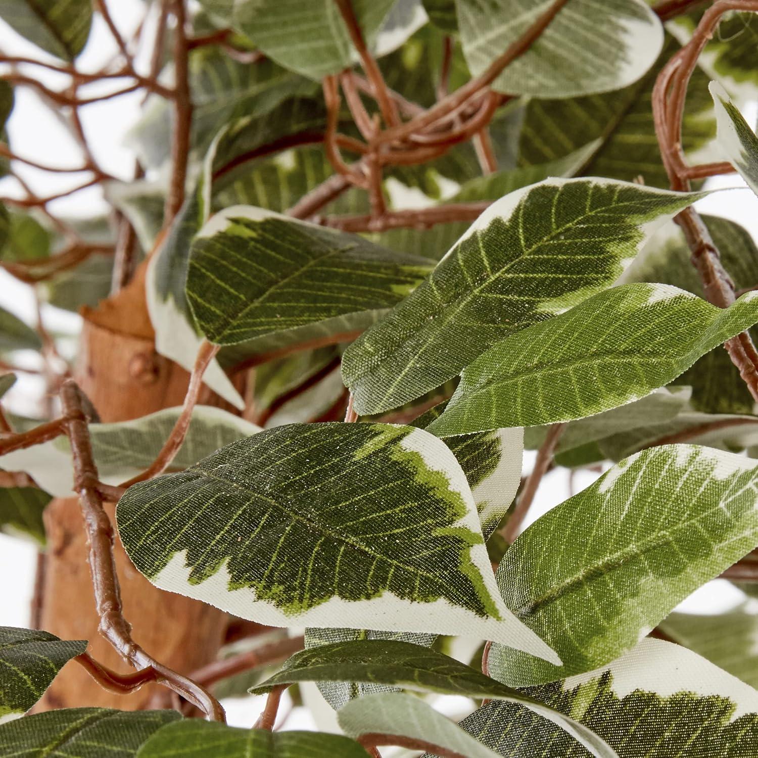 Nearly Natural 6-ft Variegated Ficus Tree