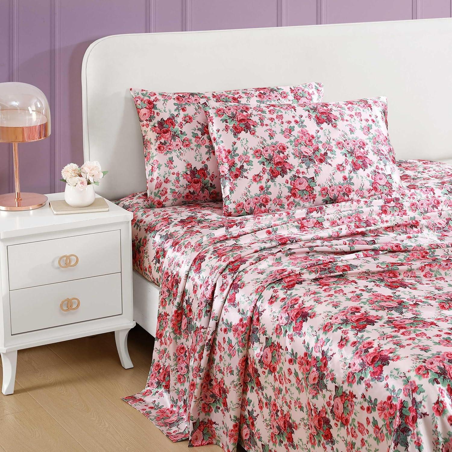 Betsey Johnson Betsey Johnson Soft Satin Sheet Sets