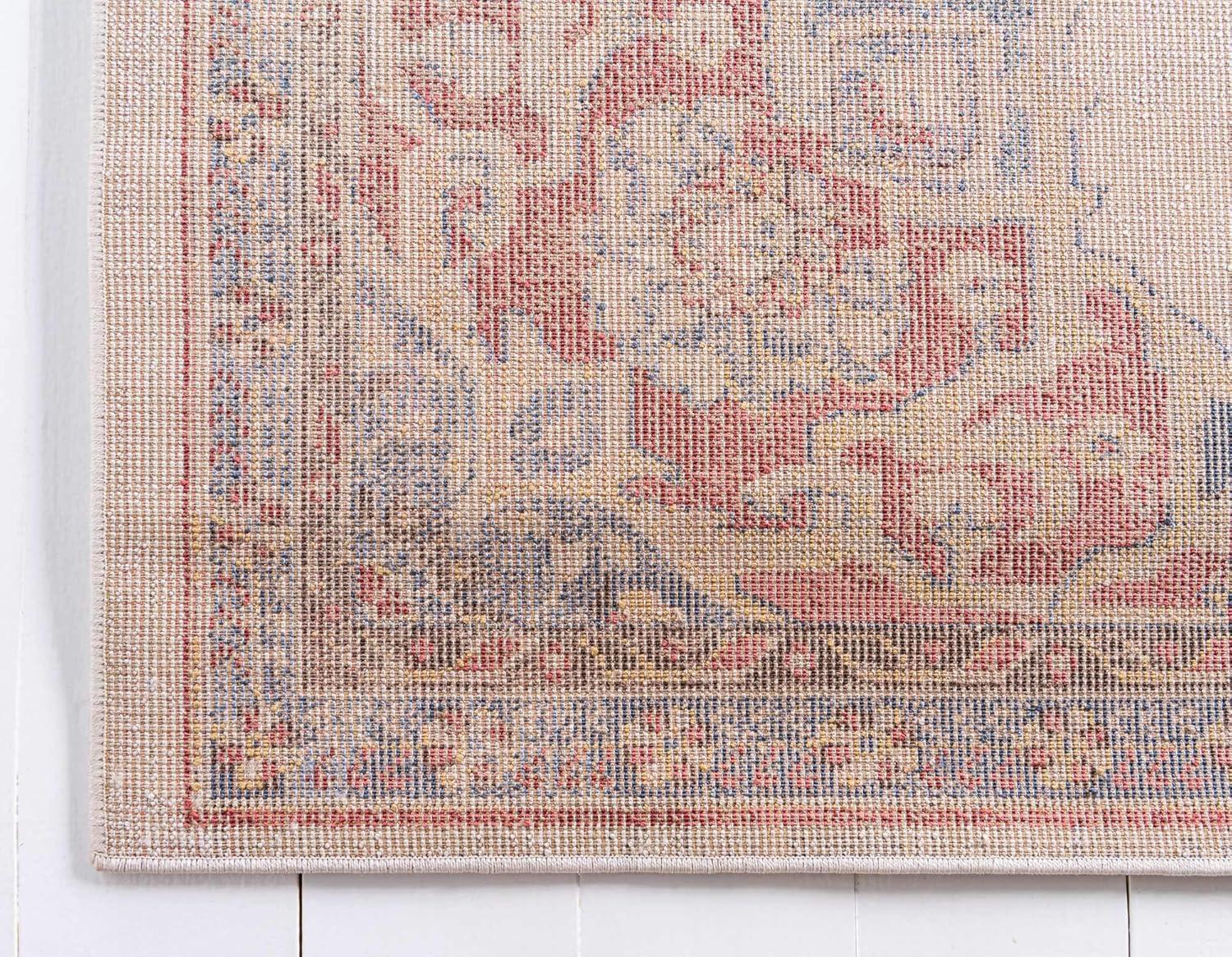 Unique Loom 5' 0 x 8' 0 Utopia Helios Cream Area Rug