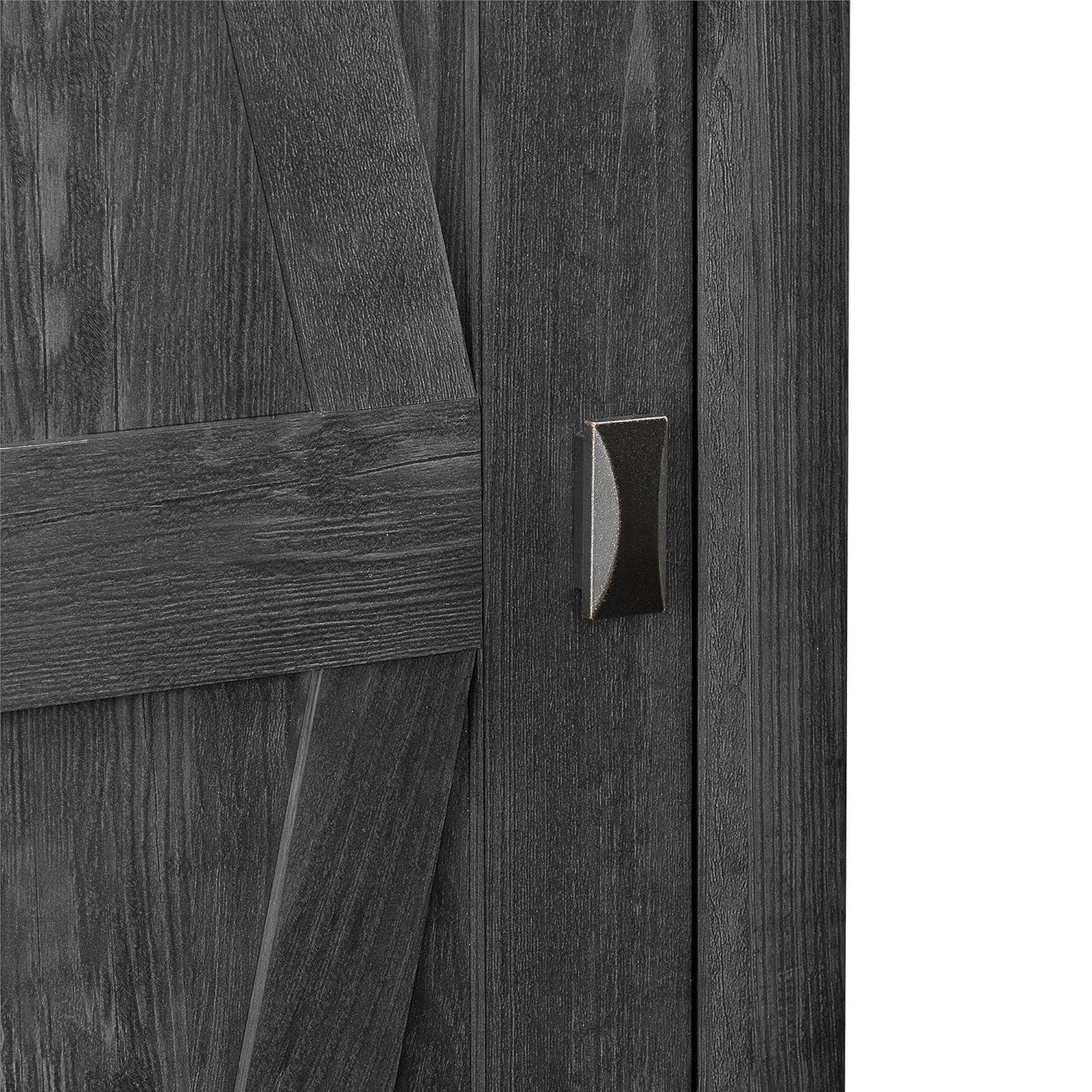 Farmington 18" Wide Storage Cabinet, Rustic Gray