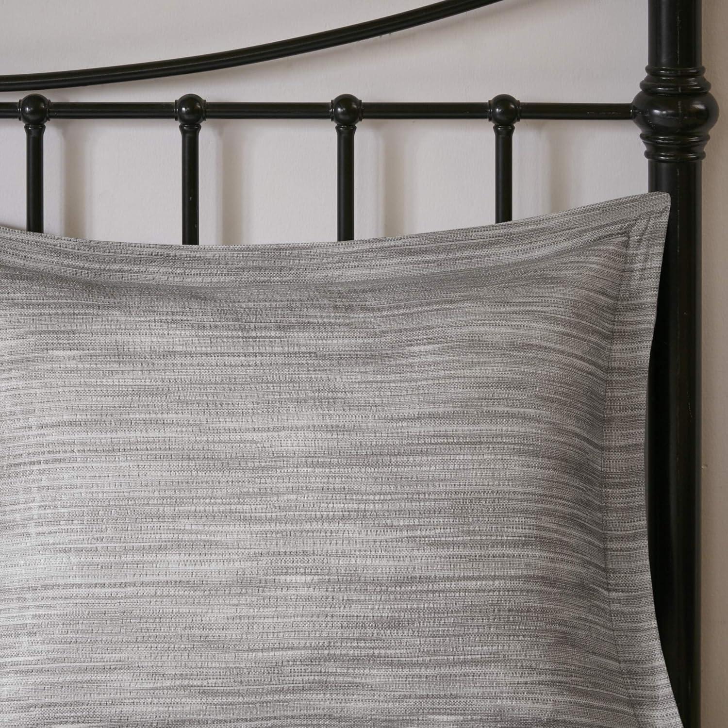 Madison Park Walter 7 Piece Printed Weave Seersucker Comforter Set