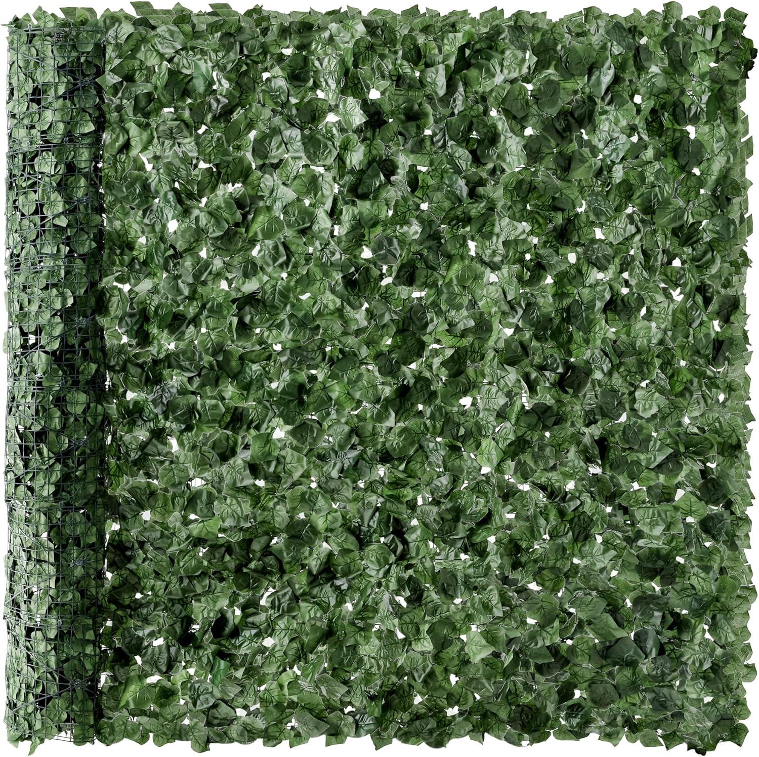 Best Choice Products Artificial Faux Ivy Hedge Privacy Fence Screen for Outdoor Decor, Garden, Yard