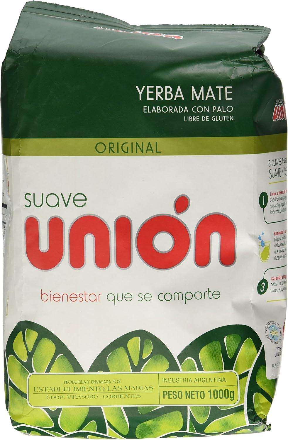 Union Yerba Mate Con Palo (Suave) 1kg