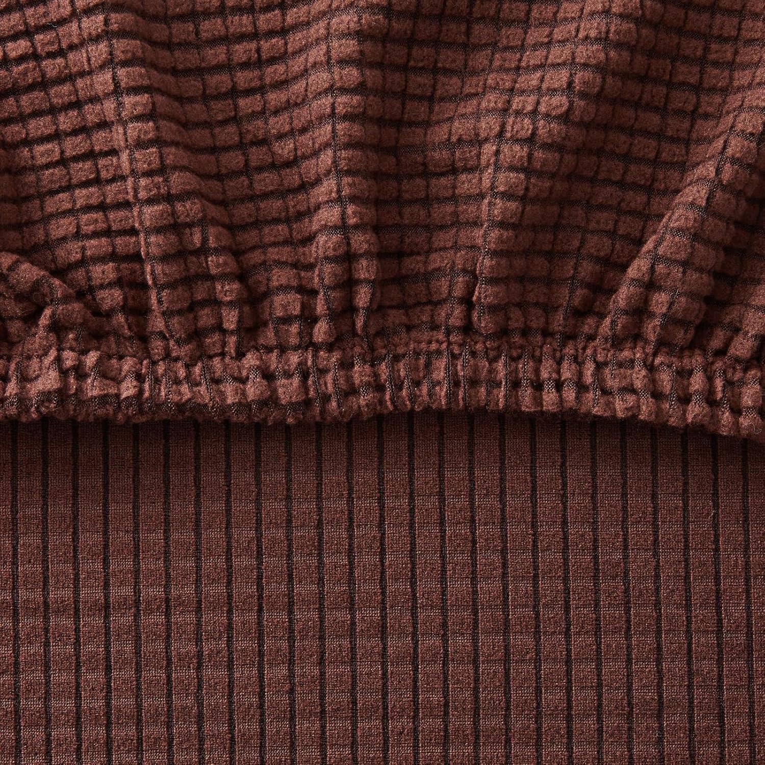 Juvale 2 Pack Stretch Outdoor Cushion Covers for Patio Furniture and Sofas, Reversible (Medium, Grey)