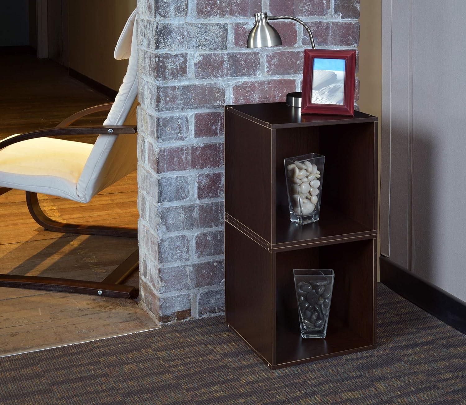 Niche Cubo Storage Organizer Open Bookshelf Set- 6 Cubes- Cherry