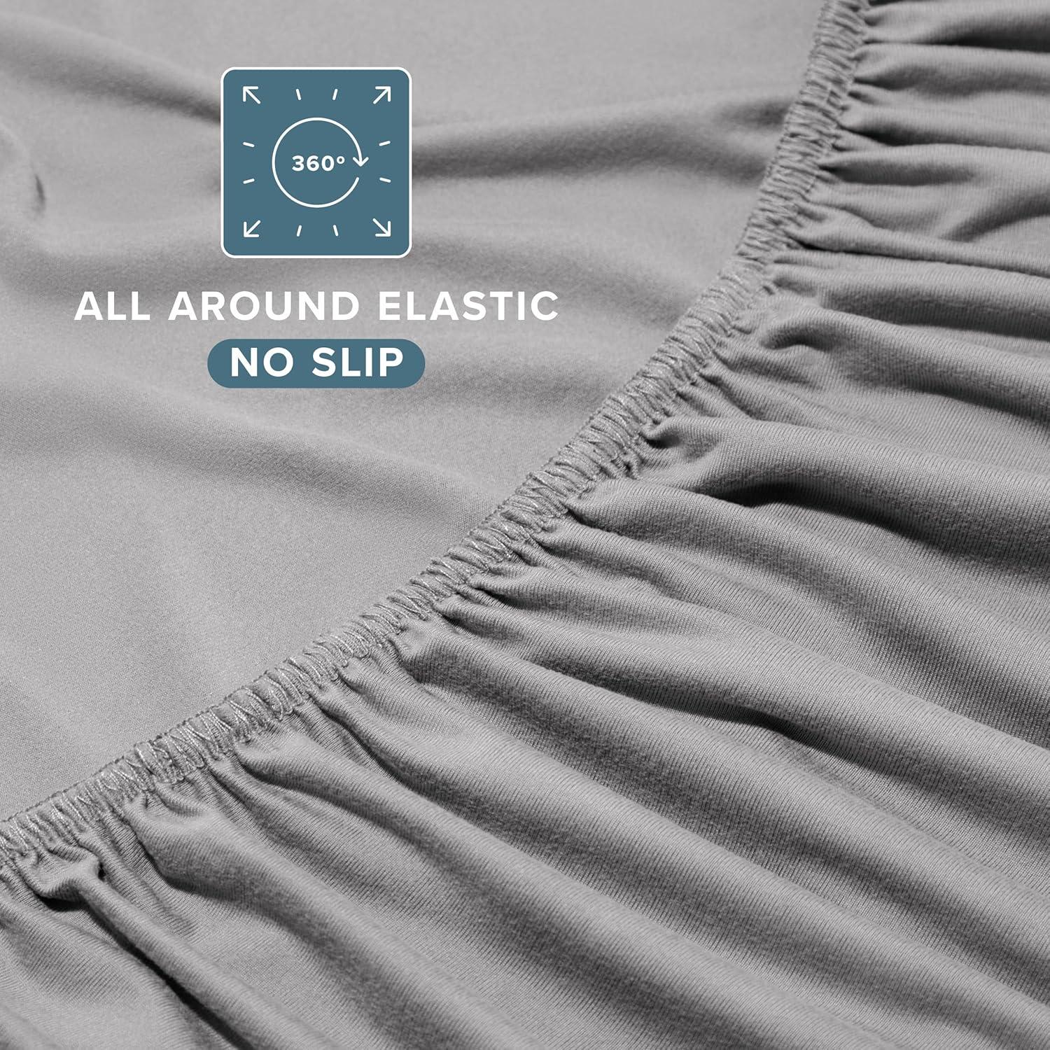 Bare Home Microfiber Stretch Sheet Set