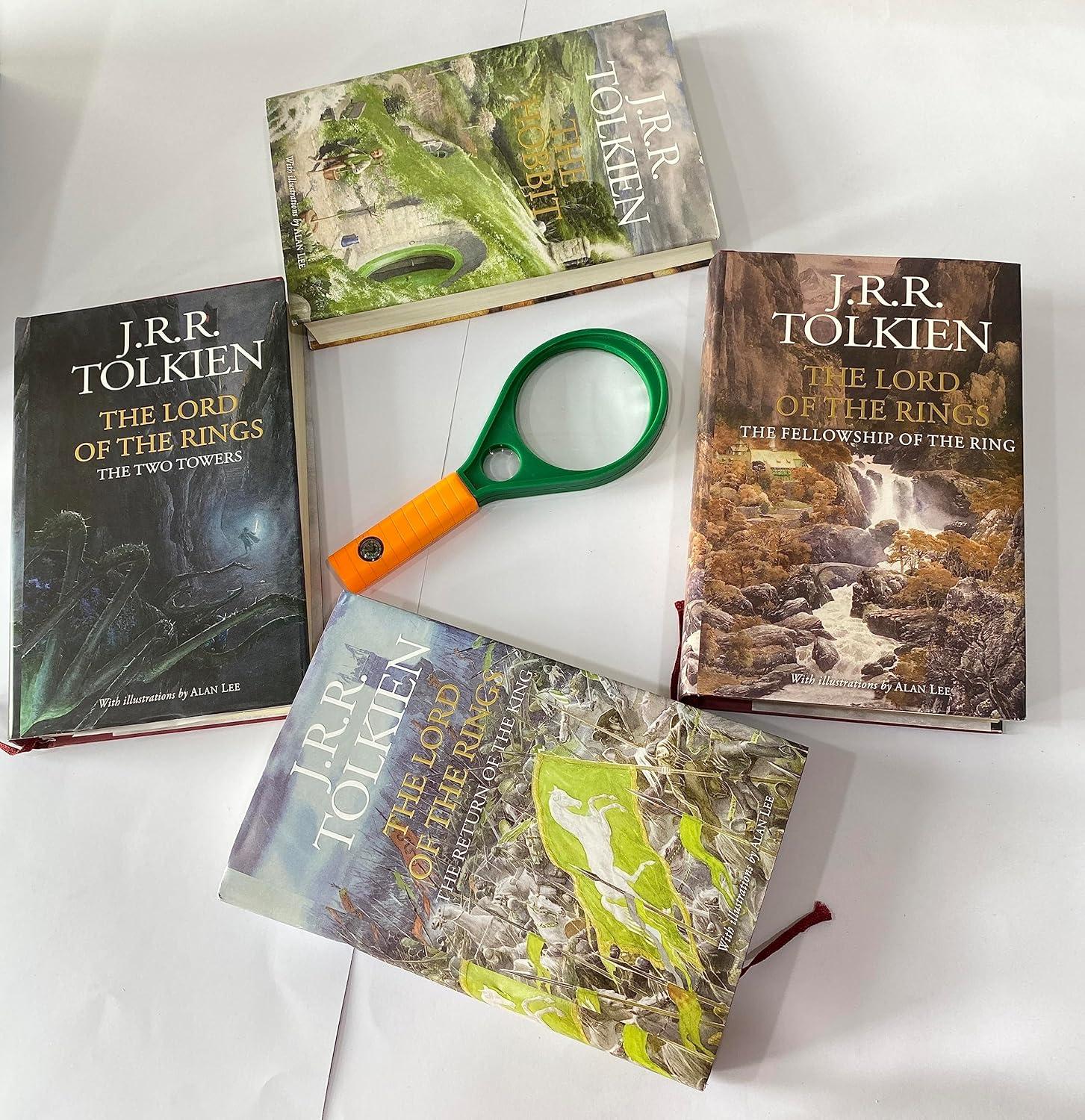 The Hobbit & the Lord of the Rings Illustrated by Alan Lee Box Set - by  J R R Tolkien (Hardcover)