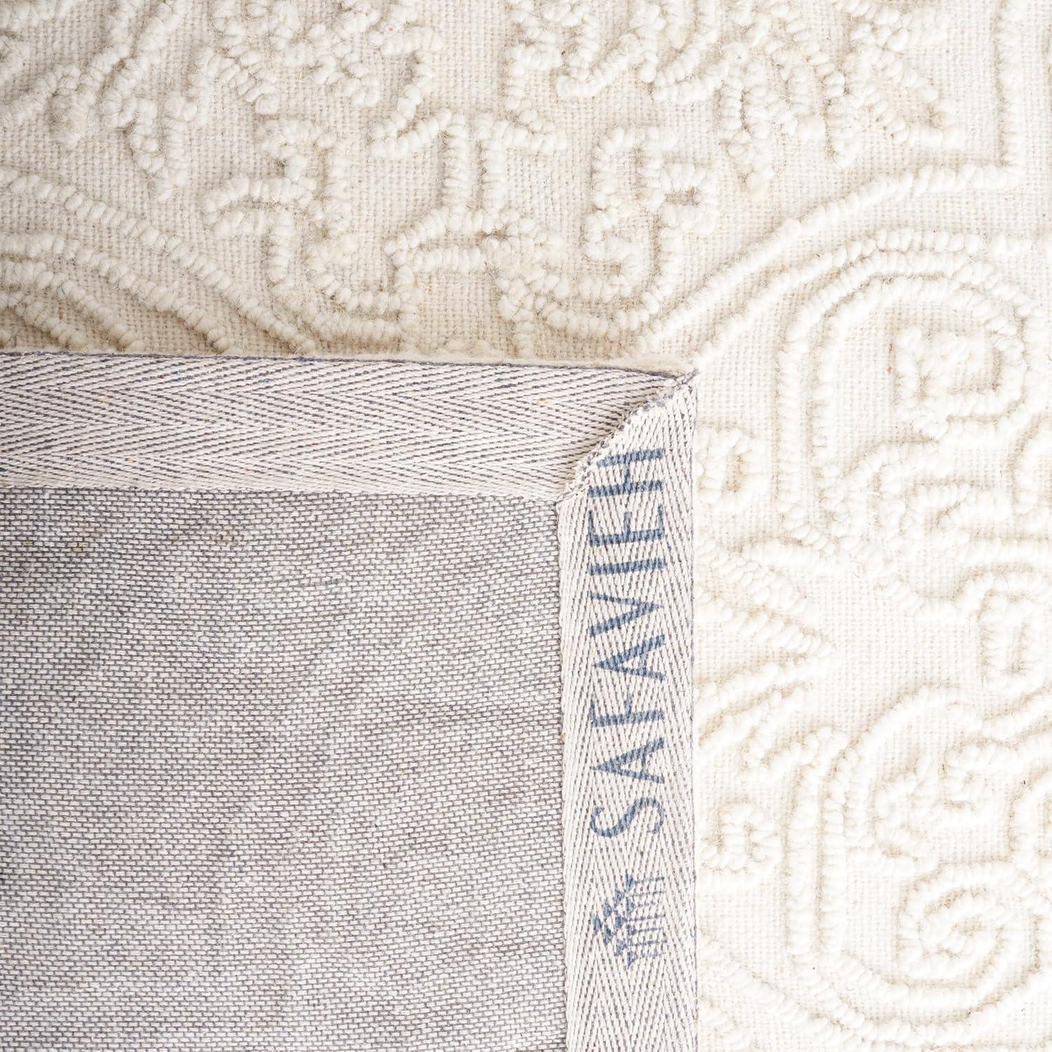Trace TRC101 Hand Tufted Area Rug - Ivory - 5'x8' - Safavieh.