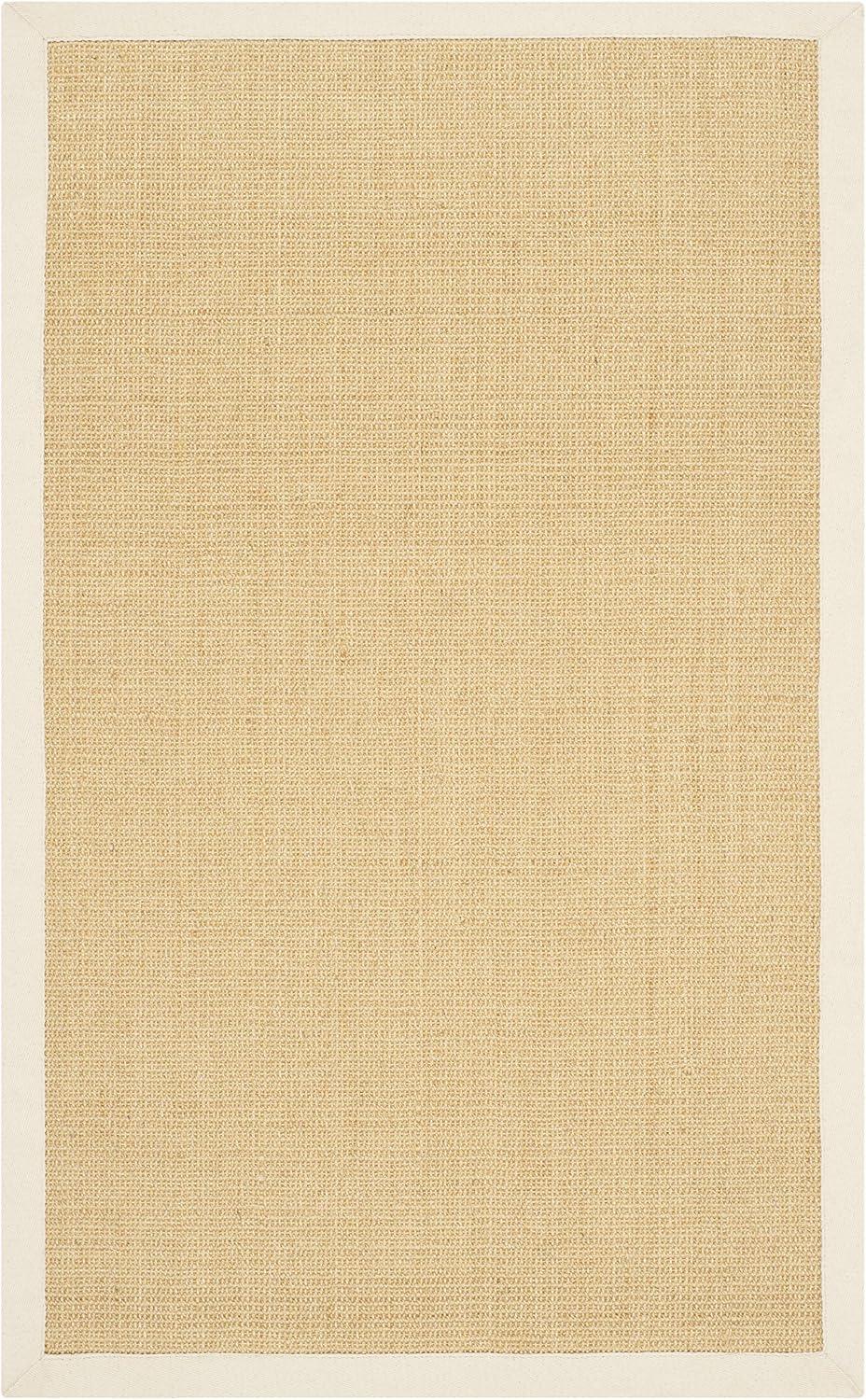 Natural Fiber NF441 Power Loomed Indoor Accent Rug - Maize/Wheat - 2'6"x4' - Safavieh.