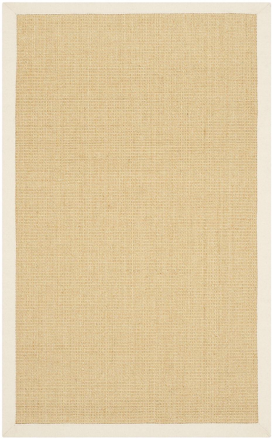 Natural Fiber NF441 Power Loomed Indoor Accent Rug - Maize/Wheat - 2'6"x4' - Safavieh.