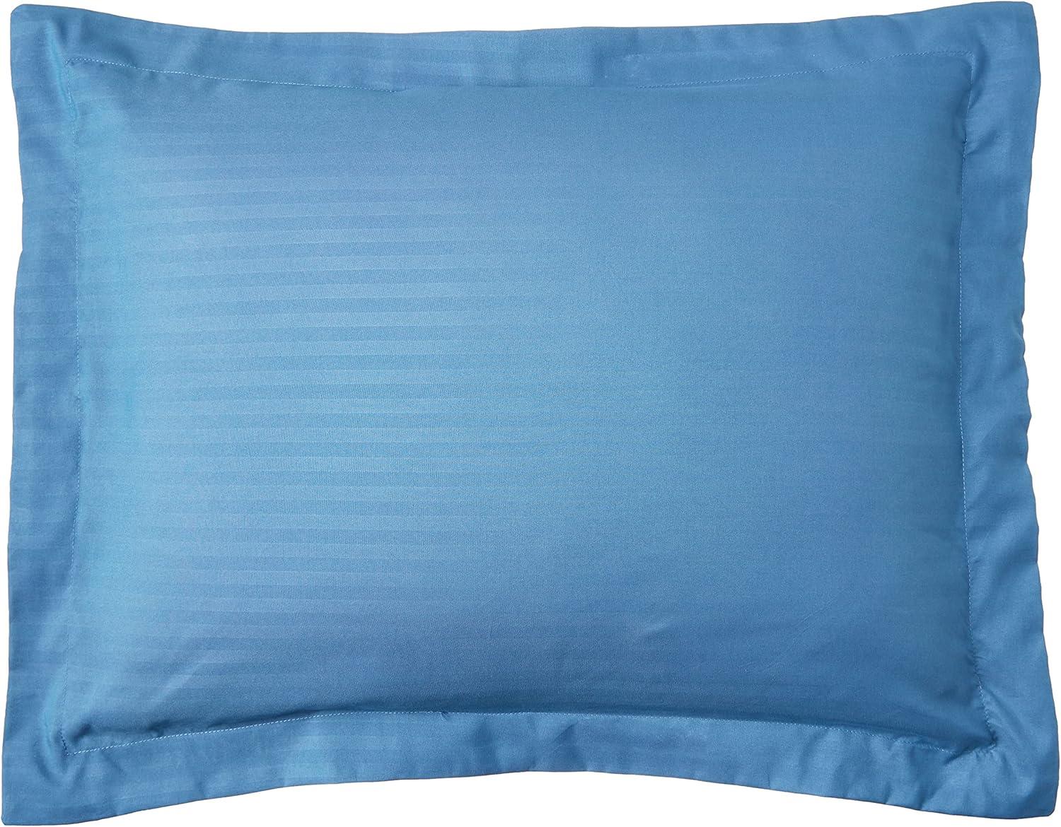 Sweet Home Collection Dobby Stripe Embossed Bed In a Bag Comforter Set