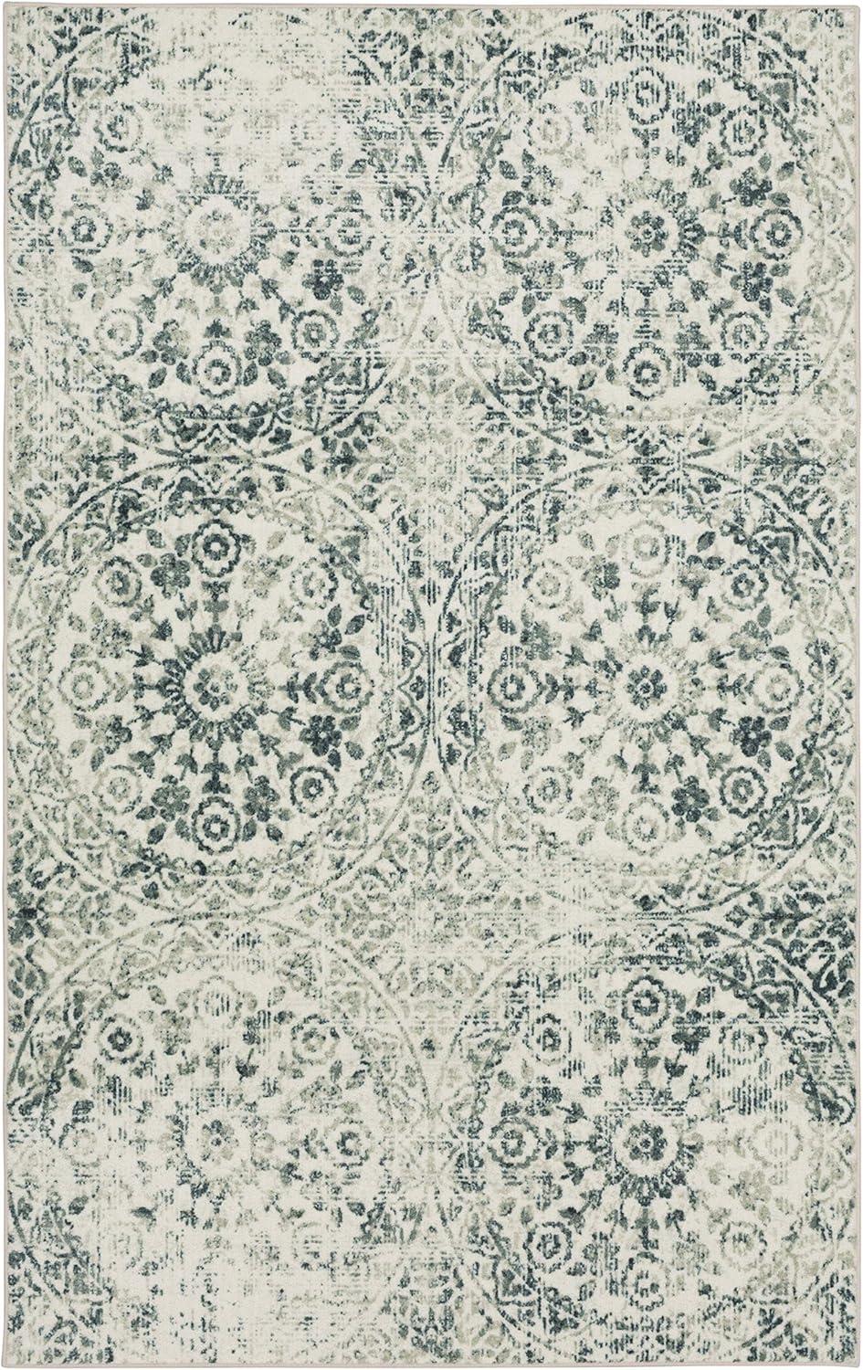 Mohawk Home Navy Juniper Area Rug (2'6"x4'2") (Z0477 A405 030050 EC)