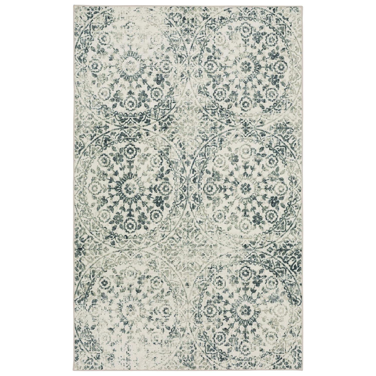 Mohawk Home Navy Juniper Area Rug (2'6"x4'2") (Z0477 A405 030050 EC)