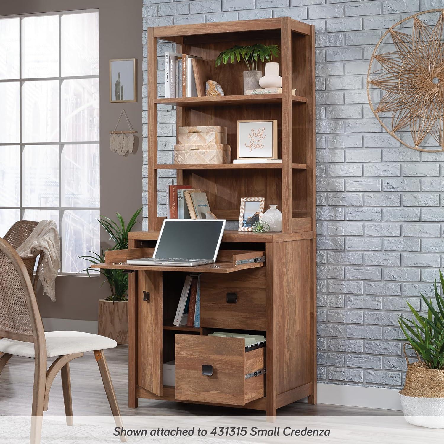 Cannery Bridge Library Hutch Sindoori Mango - Sauder