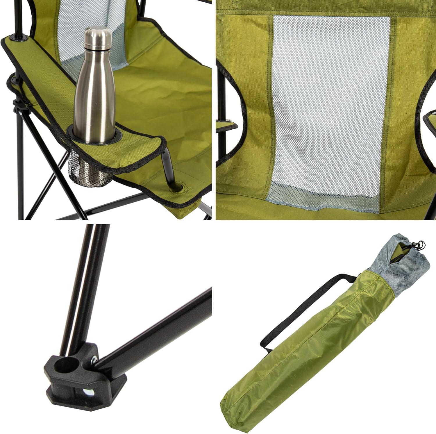 Arlmont & Co. Mudasir Folding Camping Chair | Wayfair
