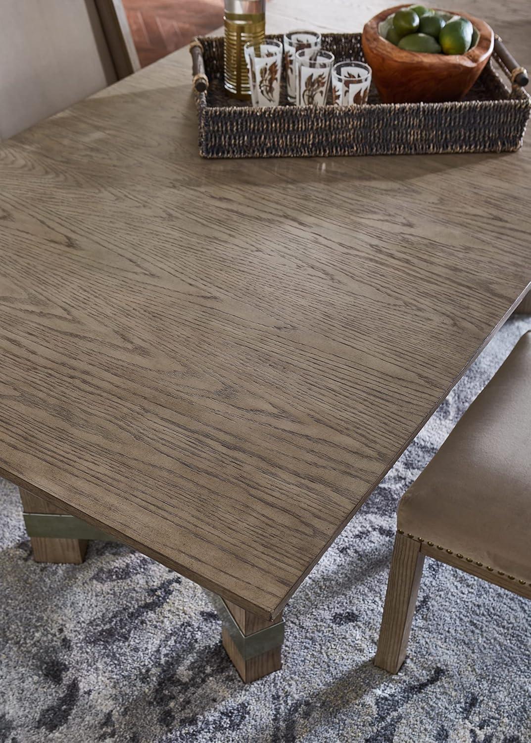 Chrestner 84'' Solid Oak Dining Table