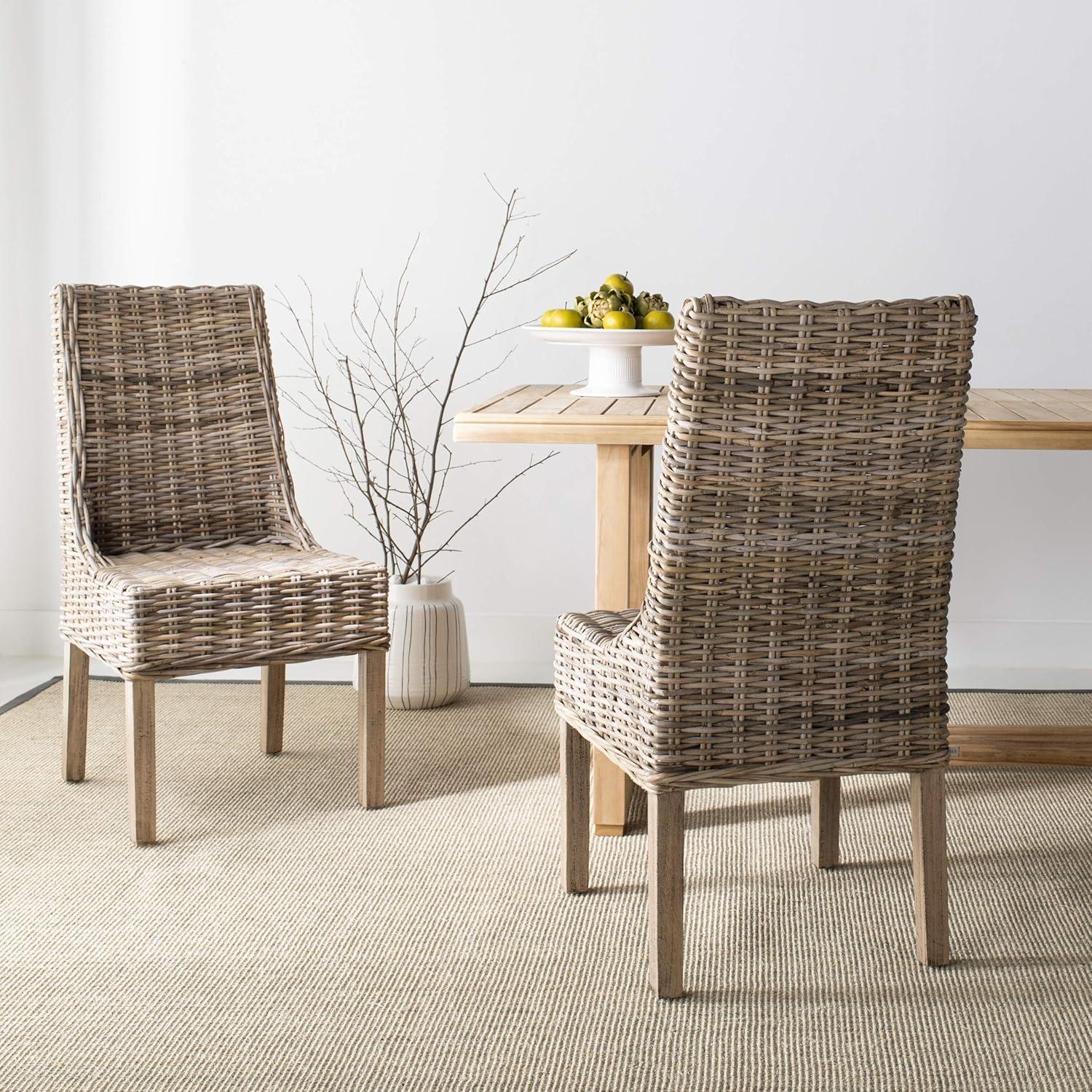 Armine Wicker Side Chair (Set of 2)