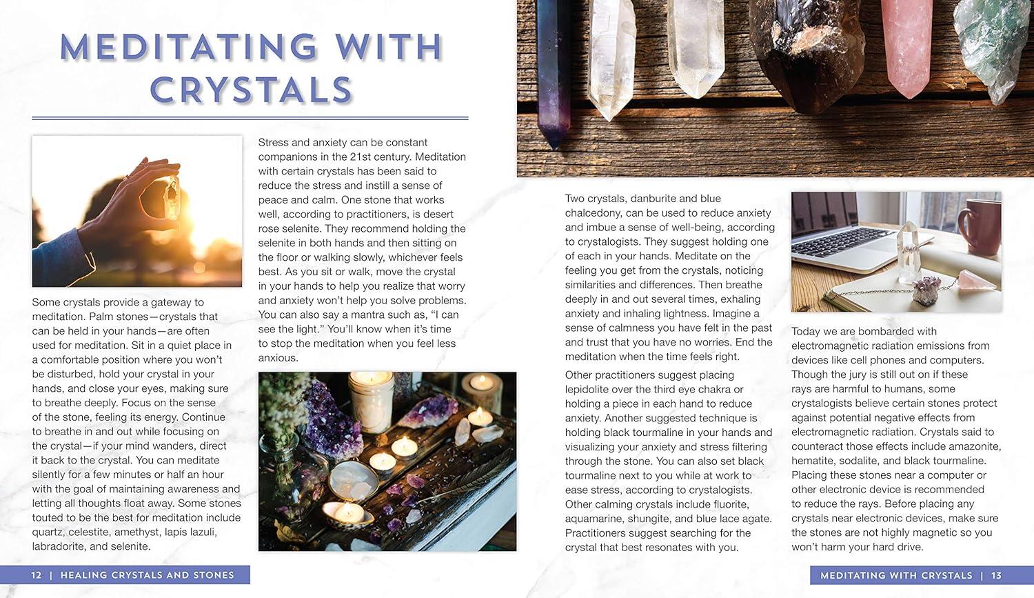 Healing Crystals and Stones - by  Publications International Ltd (Paperback)