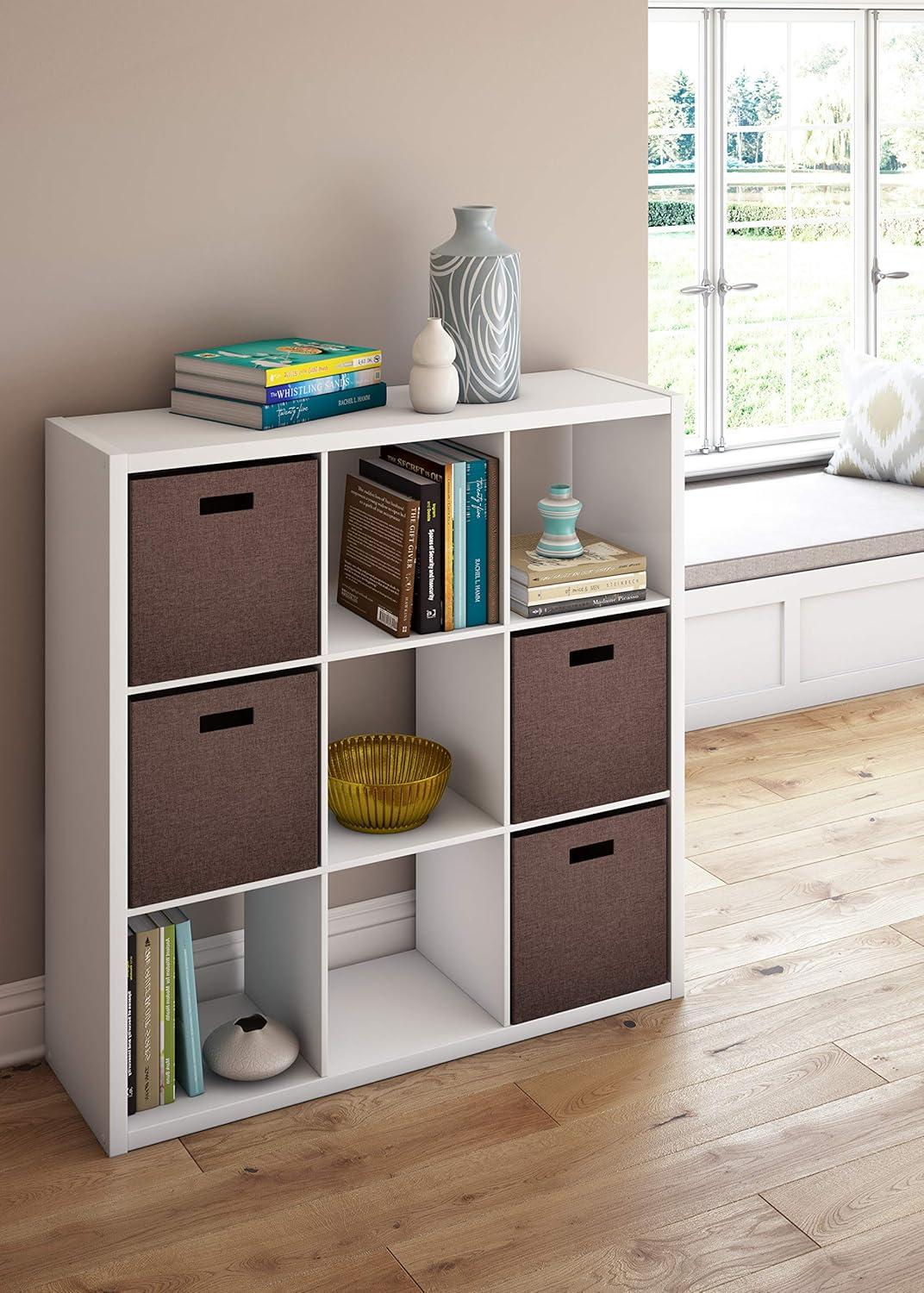 43.98" H x 43.82" W Decorative Cube Bookcase