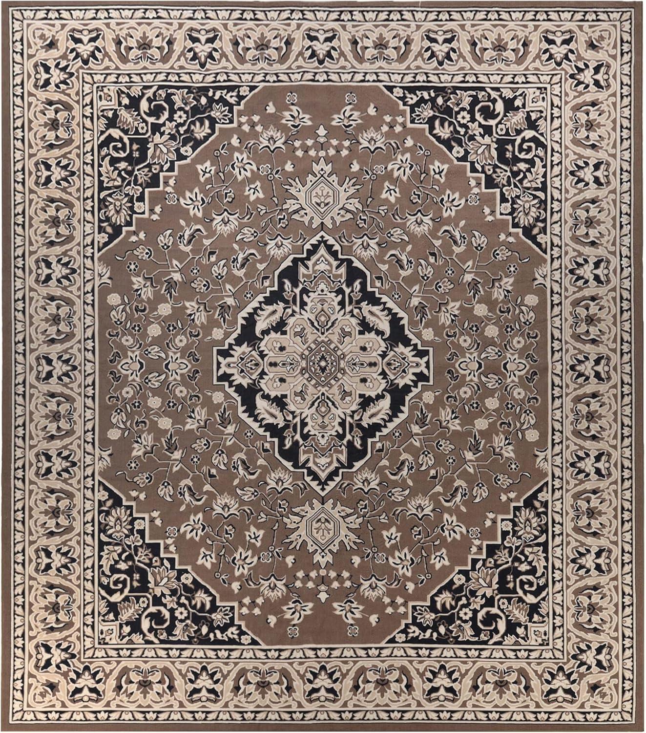 Superior Glendale Indoor Area Rug, 2' 7" x 6', Brown