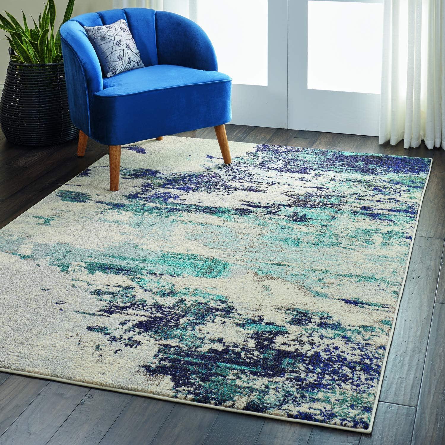 Nourison Celestial CES02 Sealife Area Rug 2'2" x 7'6"