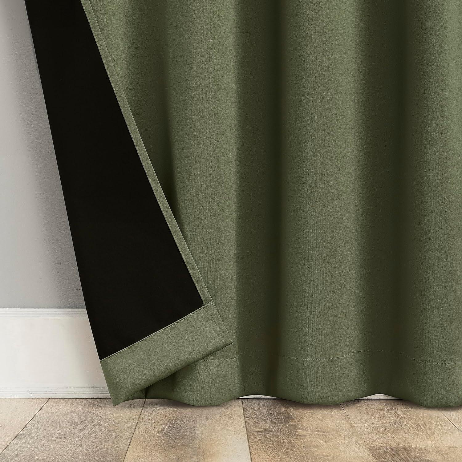 Bergen Theater Grade 100% Blackout Rod Pocket Curtain Panel