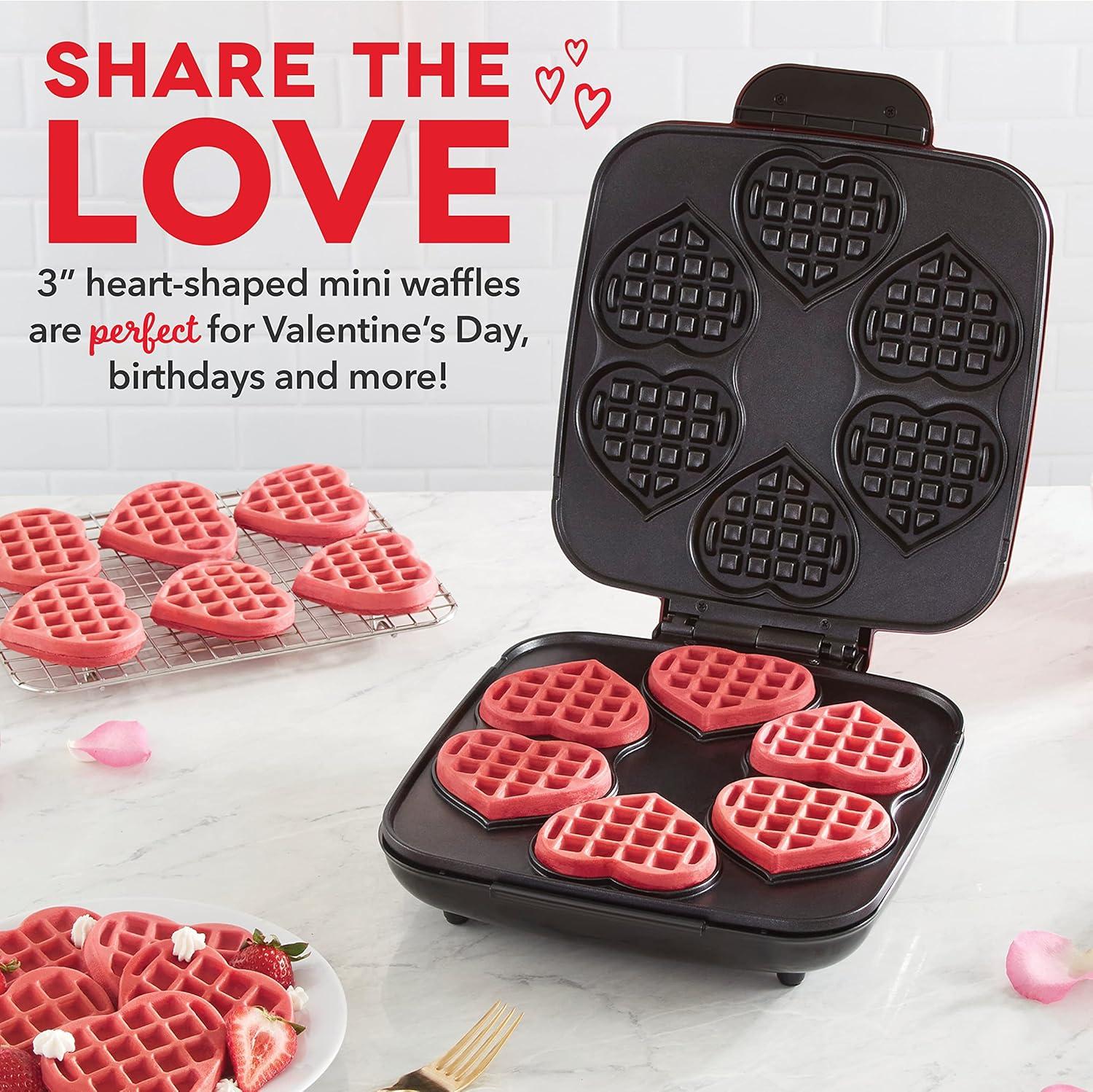 DASH Dash Multi Mini Heart Waffle Maker