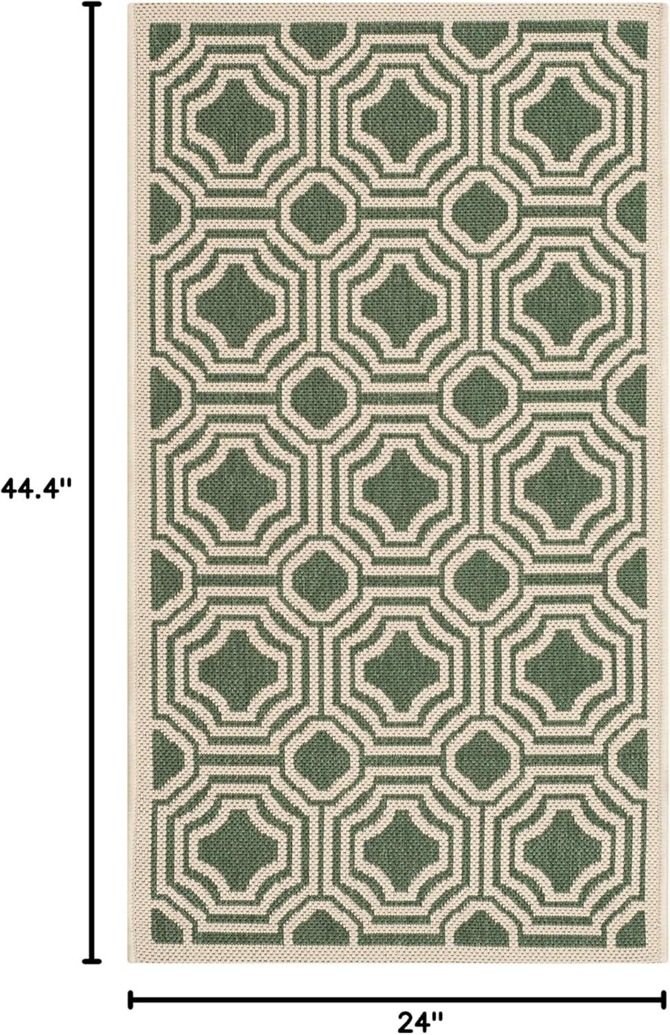 Courtyard CY6112 Power Loomed Indoor/Outdoor Area Rug  - Safavieh