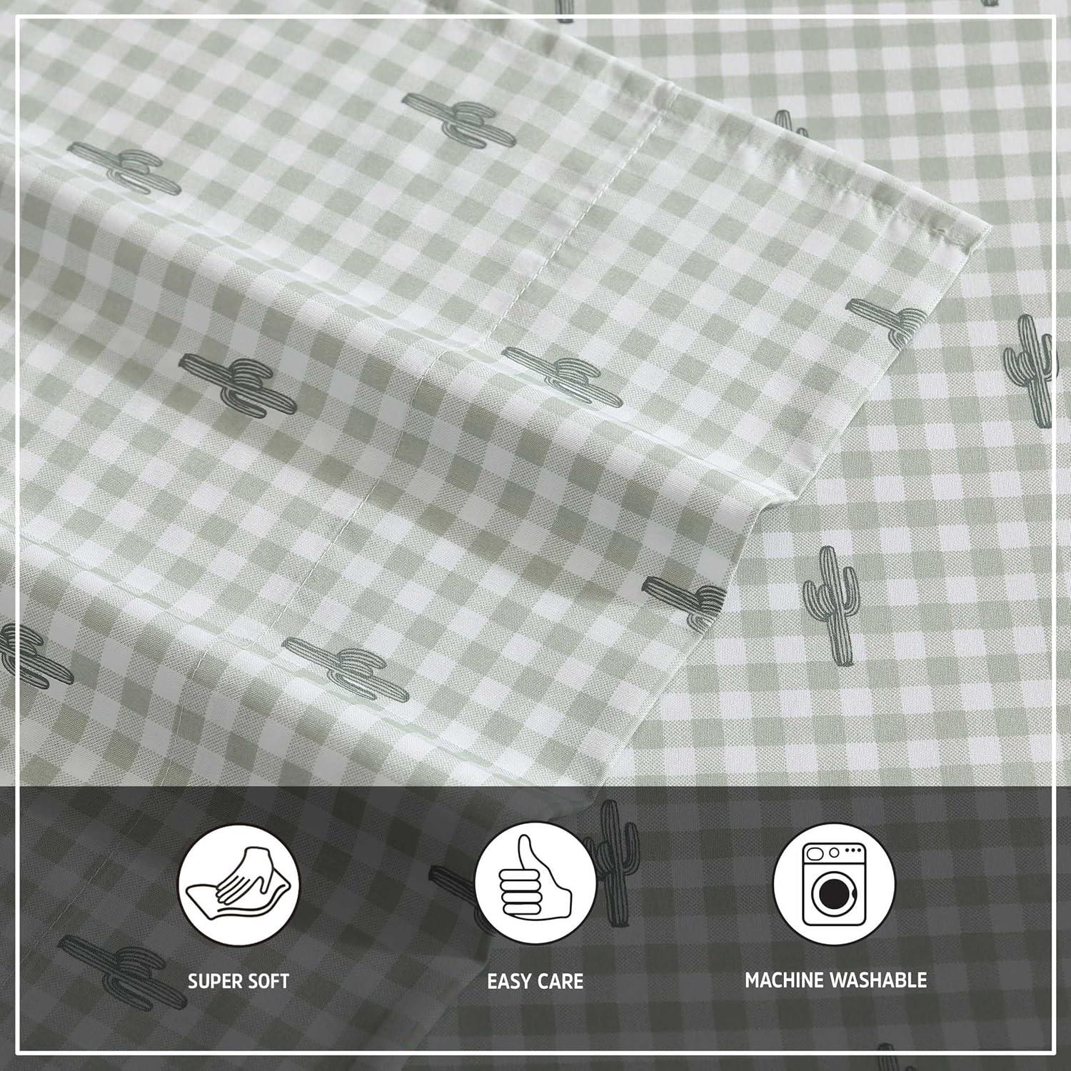 Wrangler Wrangler Printed Cozy Novelty Sheet Sets