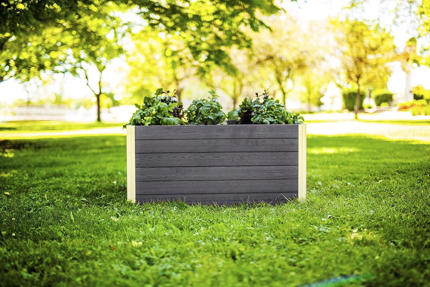 Vita Urbana Keyhole Composting Raised Garden Bed
