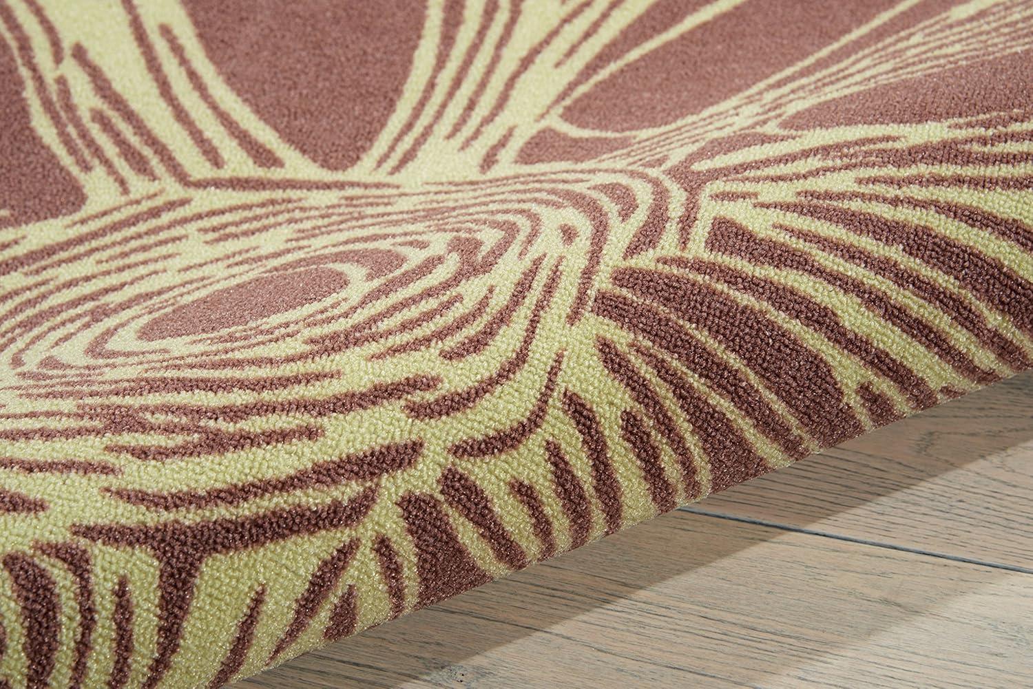 Nourison Home & Garden Green Indoor/Outdoor Area Rug RS022 7'9" x 10'10"