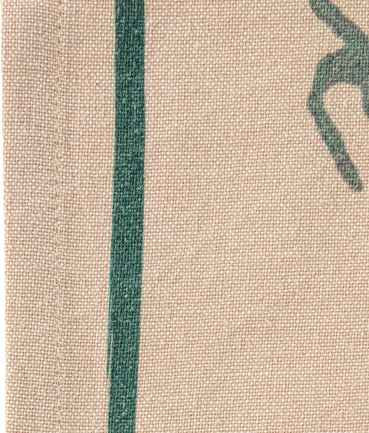 Creative Co-Op Cotton Printed Tea Towel with Cocktail Recipe Prints, Multicolor, Set of 8