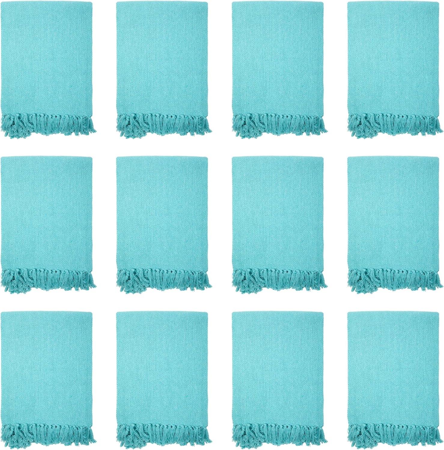 Common Ground Cotton Throw Blankets 50x70 -Pack of 12