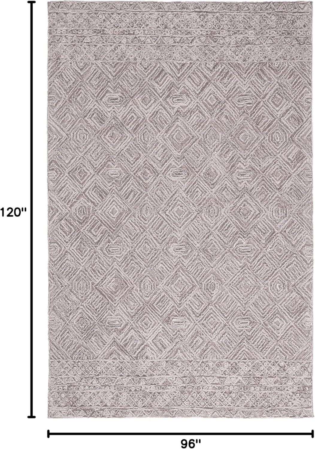Textural TXT201 Hand Tufted Area Rug - Brown - 8'x10' - Safavieh.