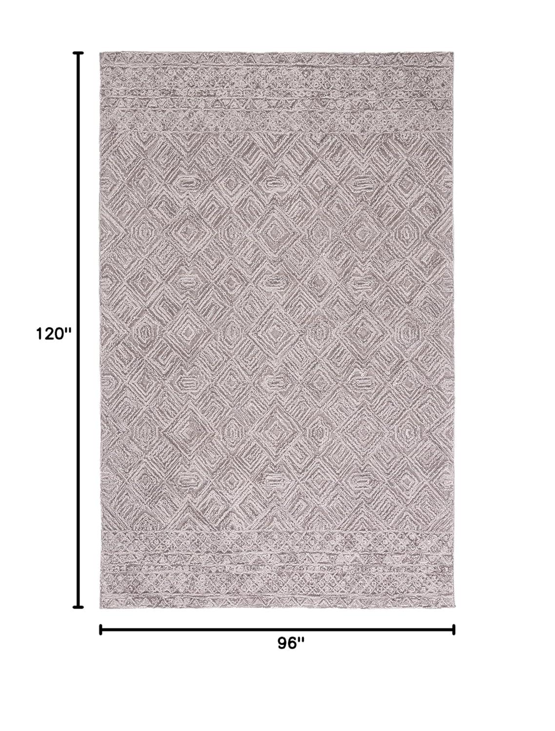 Textural TXT201 Hand Tufted Area Rug - Brown - 8'x10' - Safavieh.