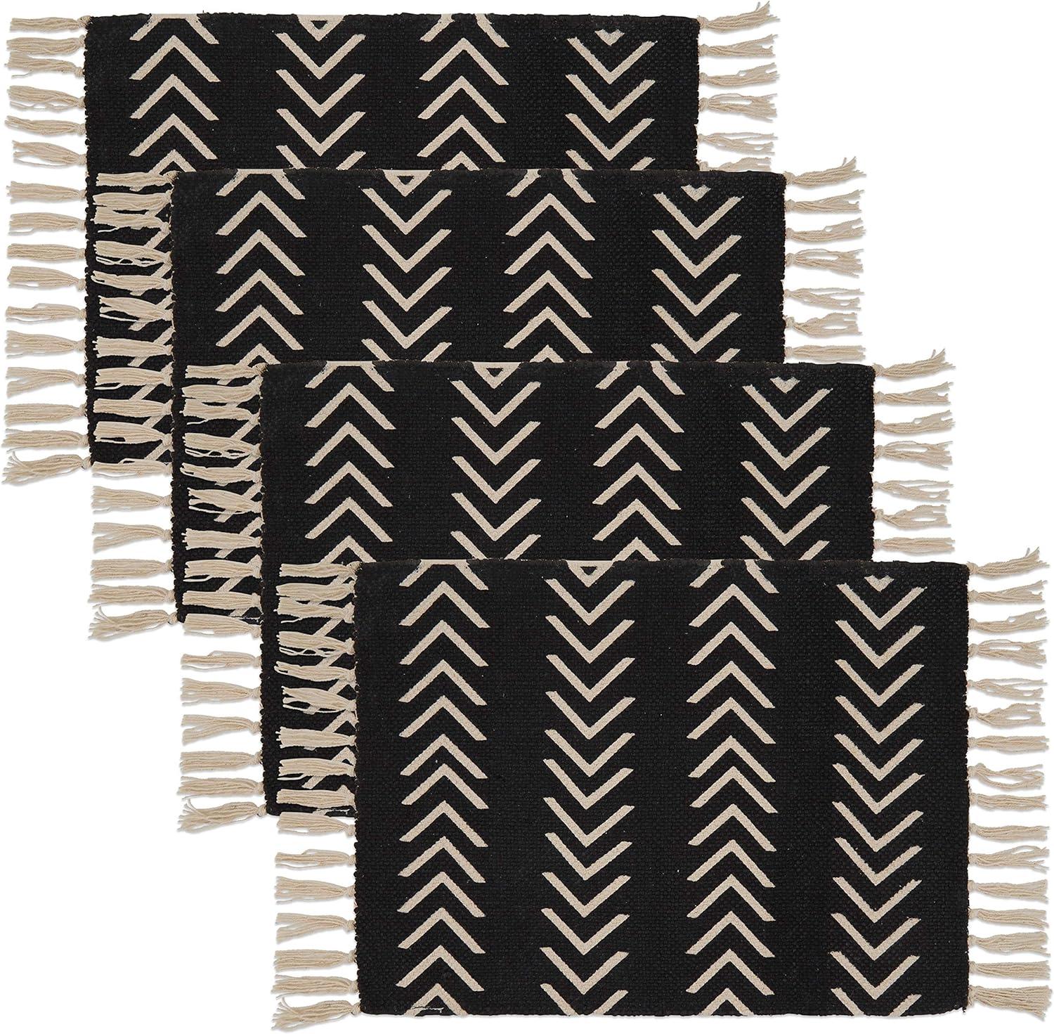 Adah Cotton Geometric Rectangle Placemat