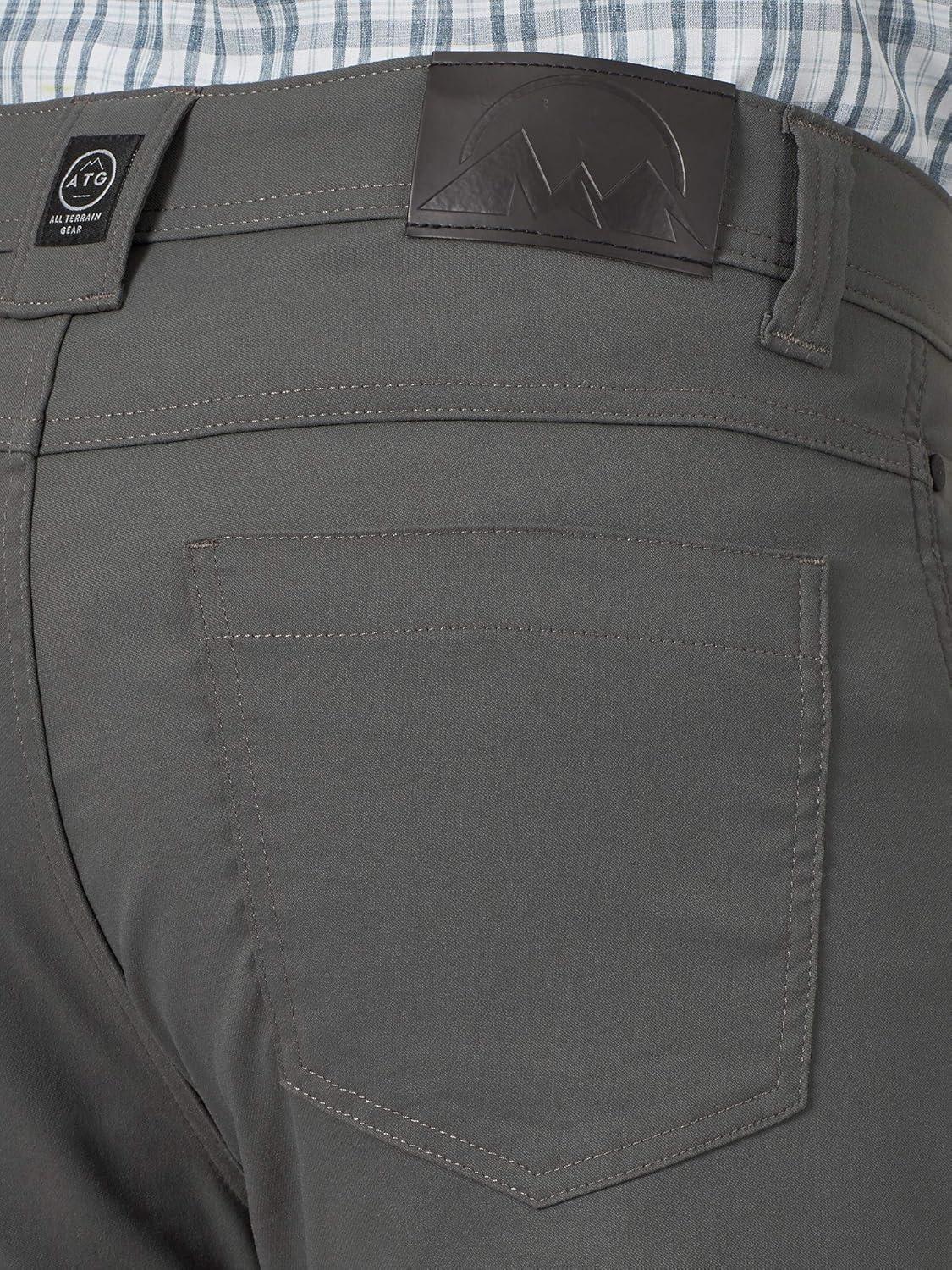 Wrangler Shadow Black ATG All Terrain Gear Synthetic Relaxed Straight Fit Pants - 34 X 30